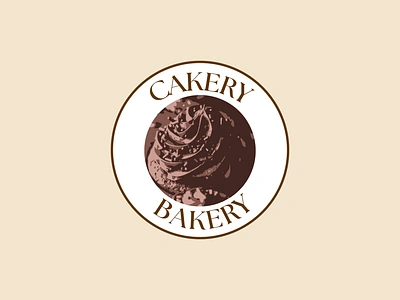 CAKERY BAKERY LOGO #dailylogochallenge branding graphic design logo