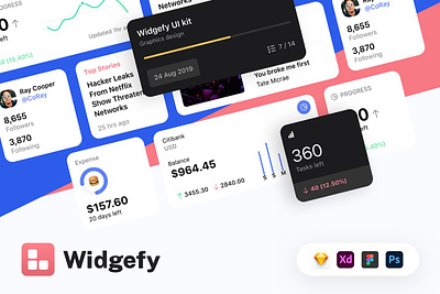 Widgefy Multipurpose iOS Widgets UI apple entertainment finance home screen ios ios 14 ios ui kit productivity template ui kit ui template ux design widget widgets