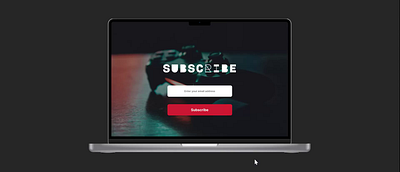 Subscribe Page Day25 daily ui design figma illustration subscribe typography ui ux