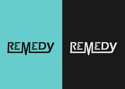DJ Remedy brand branding dj graphic design logo music vector