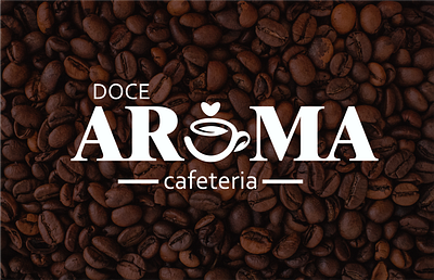 Doce Aroma cafeteria | Brand Identity branding cardápio cofee shop design graphic design logo visual identity