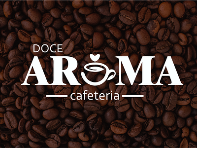 Doce Aroma cafeteria | Brand Identity branding cardápio cofee shop design graphic design logo visual identity