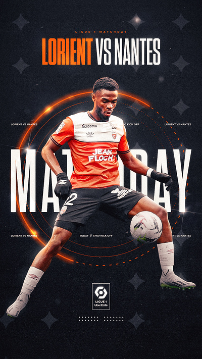Matchday / Gameday / Poster / Sports graphic design athletics football gameday graphic design matchday poster design soccer