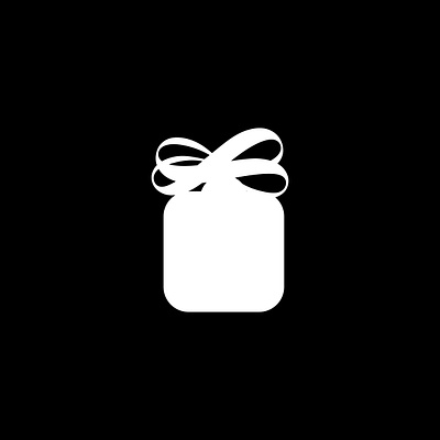 Gift box logo concept. app branding design graphic design illustration logo typography ui ux vector