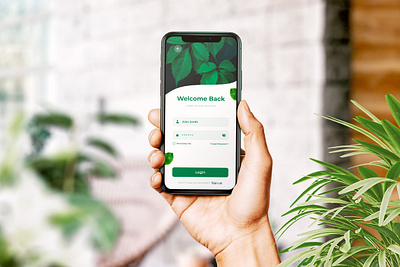 Plant Care App app mobile app mobile design plant care app 2a ui