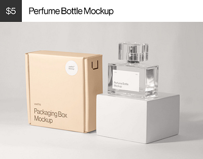 Perfume Bottle Mockup (PSD) box mockup box mockups branding cosmetic mockup mockup mockup design mockup psd mockups packaging mockup perfume bottle mockup product mockup