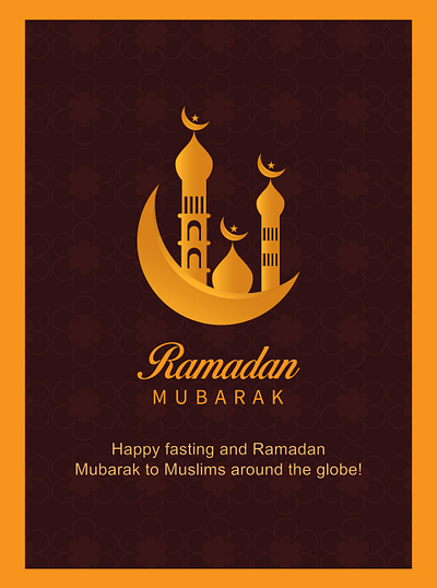 Ramadan Mubarak ai card card design happy ramadan illustration illustrator ramadan card ramadan kareem ramadan mubarak