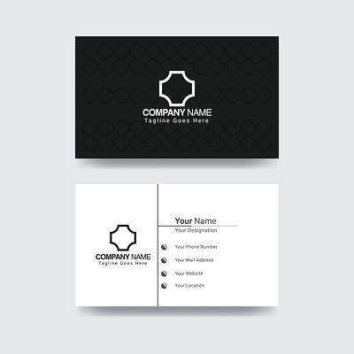 Minimal Business Card Design adobe illustrator adobe photoshop banner branding design graphic design illustration logo social media ui