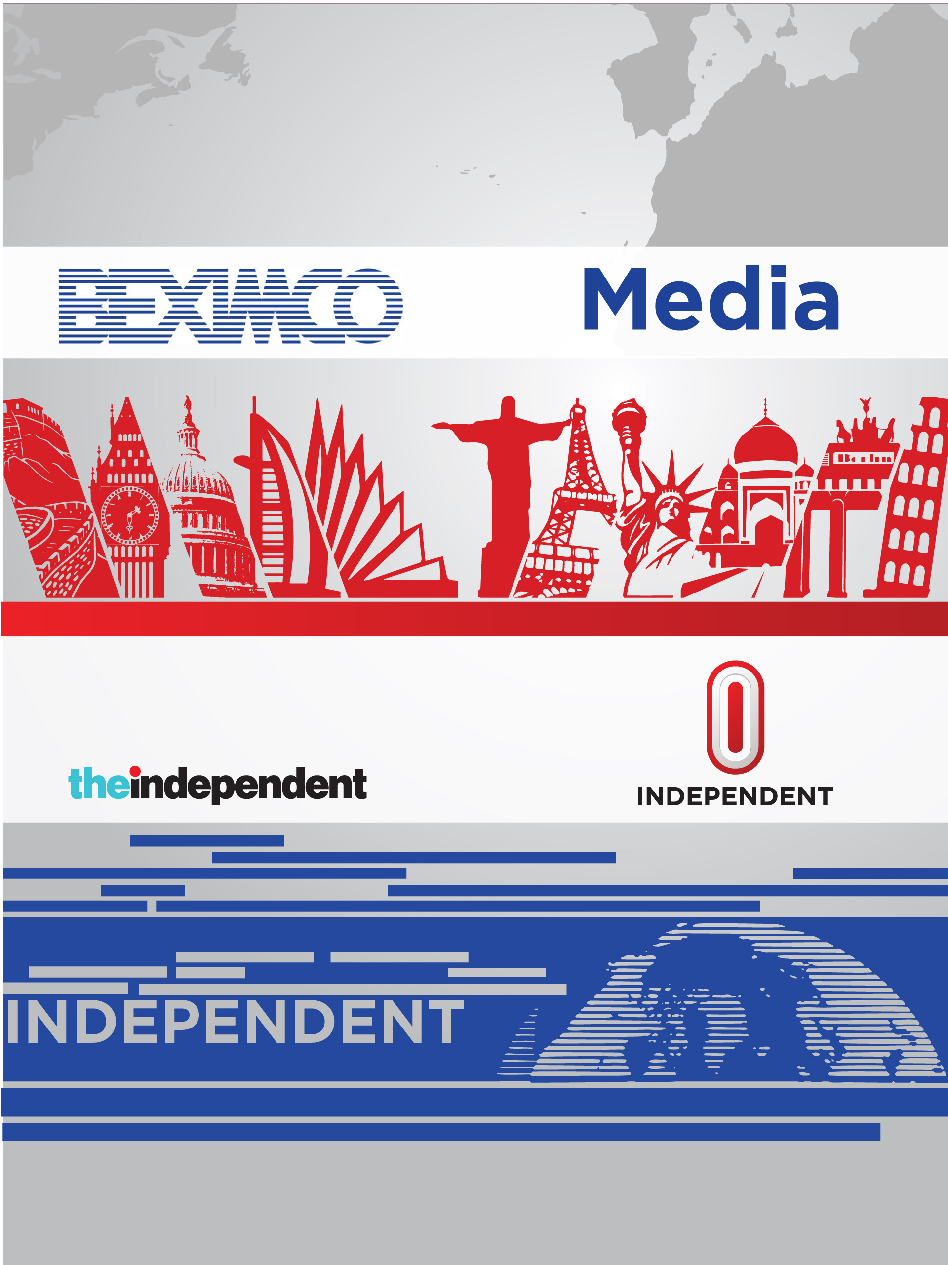 ITV Main Gate Backdrop branding design graphic design illustration logo motion graphics typography ui ux vector