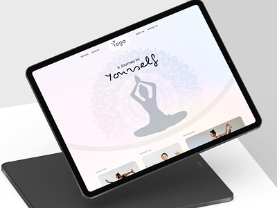 Yoga Website UI Concept appui boldvisual branding creativewebsite design figmaui freshui illustrations ui uiconccept uidesign visualdesign visuals website websitedesign yoga