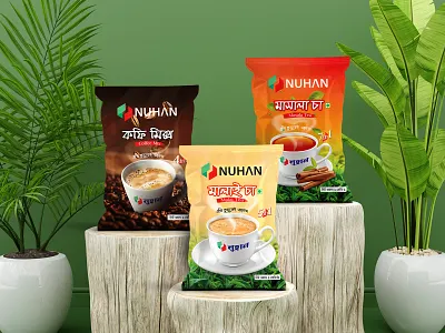 Tea Label Design masalatea