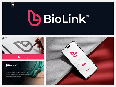 Logo Design, Medical, Telemedicine App Logo, Health, Branding app logo b letter logo bl letter logo brand identity branding doctor fitness health health logo logo logo design logos logotype medical medical app minimalist logo modern logo telemedicine logo visual identity website logo