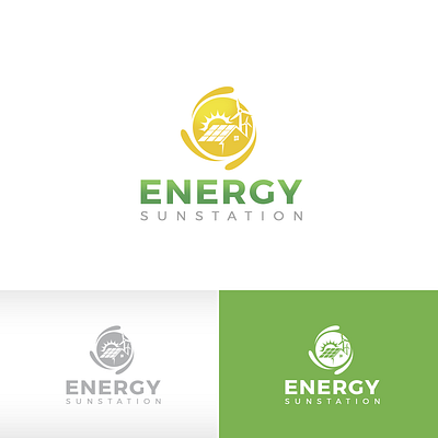 Energy Sunstation Logo Design