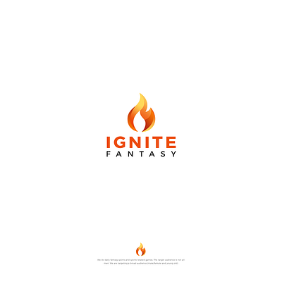 Ignite Fantasy Logo Design