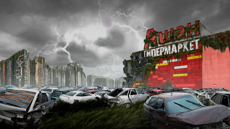 Post-apocalyptic art by vpotokeitoshirin on Dribbble