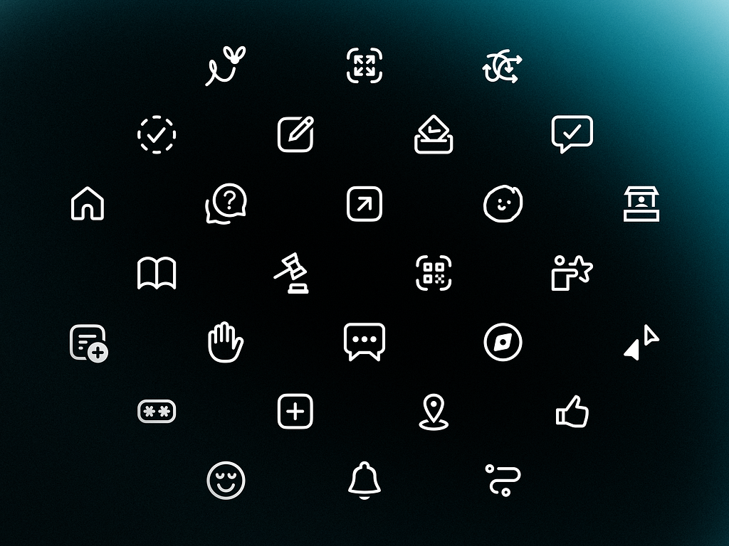 Icons for Parta by Martijn van de Zuidwind on Dribbble