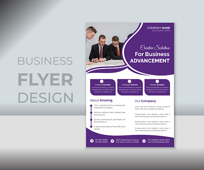 creative professional flyer design brand business corporate design flyer flyer design graphic design modern professional vector