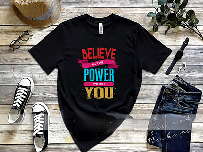 Motivational Typography T-shirt Design branding fashion graphic design motivational quotes motivational t shirt photography t shirt trendy tshirt design typographic typography typography design