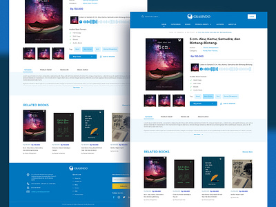 Bookstore Website Design Grasindo Gramedia apps apps design book bookstore commerce ecommerce graphic design ui uiux web website design