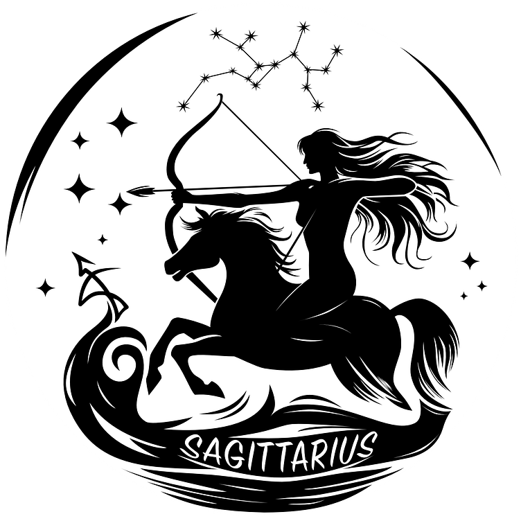 Sagittarius zodiac sign by Thomas R. Jörger on Dribbble