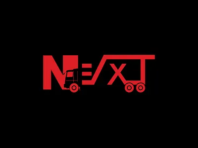 Trucking Company Logo abstract adobe illustrator ai branding clean design figma graphic design illustration logo logo design minimal typography logo ui vector