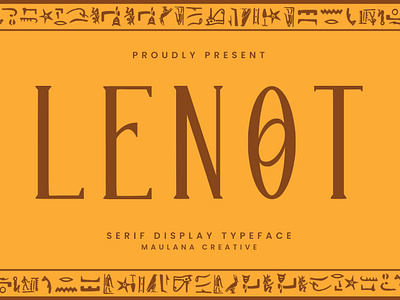 Lenot Serif Display Font animation branding design font fonts graphic design logo nostalgic serif serif font serif fonts webfont website