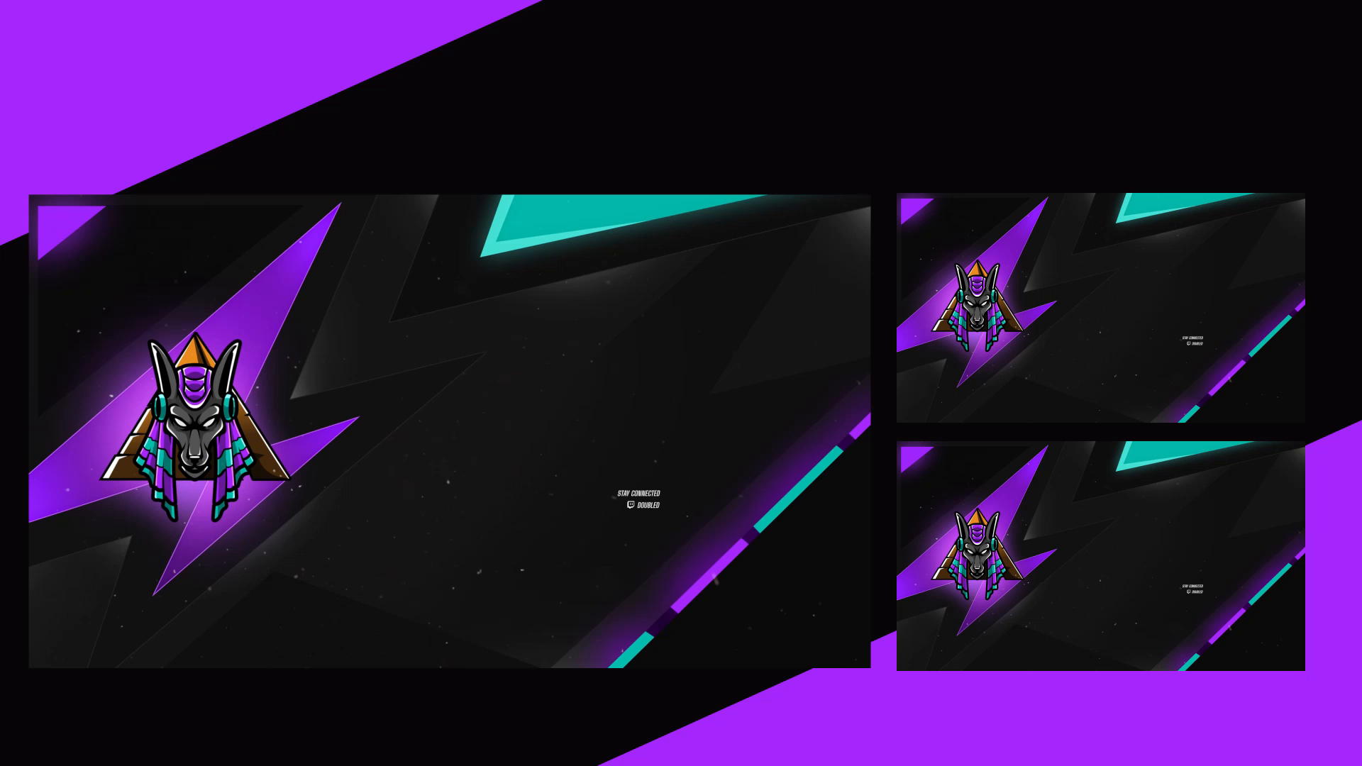 Example of Animated Twitch Overlay Design 