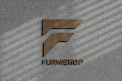 Furnishop mini branding concept. branding design figma