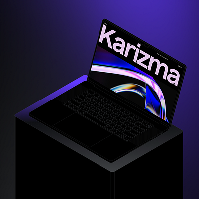 Karizma design landing page ui web web page website
