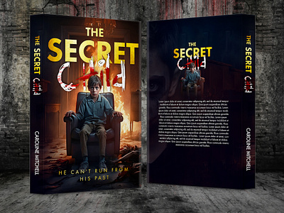 Thriller Book Cover book book cover bookcover child graphic design graphics desifner horror manipulation secret thriller