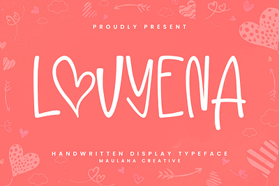 Lovyena Love Display Font animation branding font fonts graphic design logo love modern nostalgic webfont