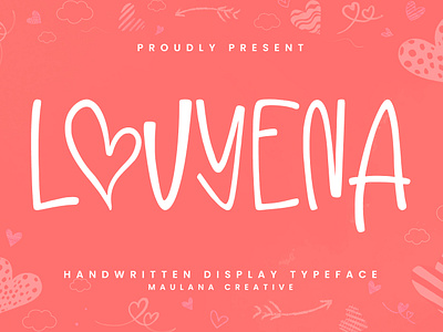 Lovyena Love Display Font animation branding font fonts graphic design logo love modern nostalgic webfont