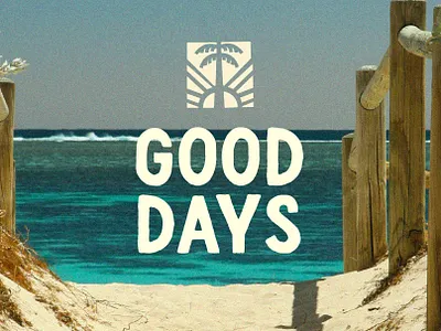 GOODDAYS beach branding cosmetic graphic design ig design instagram post design packaging design product design sea salt spray social media social media post design sunscreen visual identity