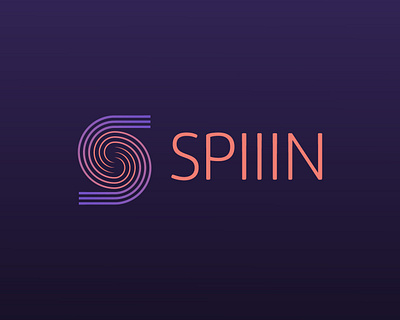 SPIIIN / Record Label logo branding dailylogochallenge design graphic design illustration logo typography vector