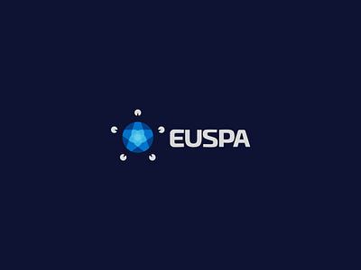 EUSPA agency branding contest cosmos design eu europe euspa gps logo programme satellite space starlink system union