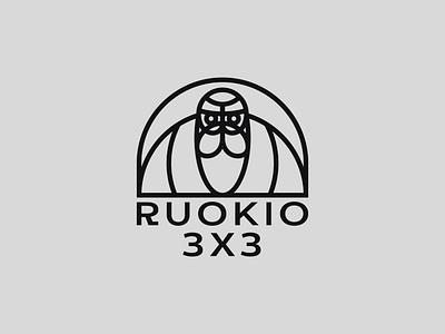 RUOKIO 3X3 3x3 after movie basketball branding community culture design hip hop identity local logo marketing mc poster ruokio ruokis sport street streetball tournament