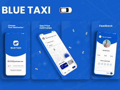 Blue Taxi App Store Play Store Screenshots Design app design app graphics app icon design app promo graphic app promotion app store appscreenshots feature graphic google play store graphic design play store promotion graphic screenshot design screenshots