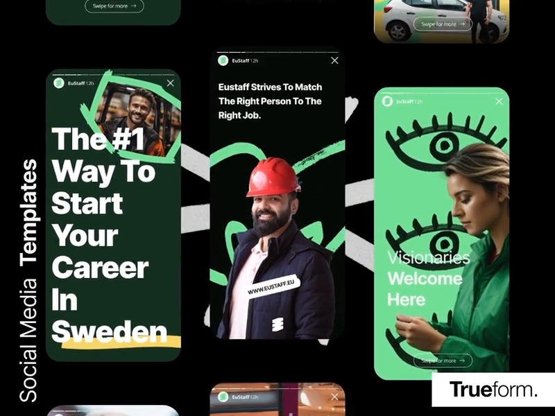 EUStaff | Social Media Templates instagram templates