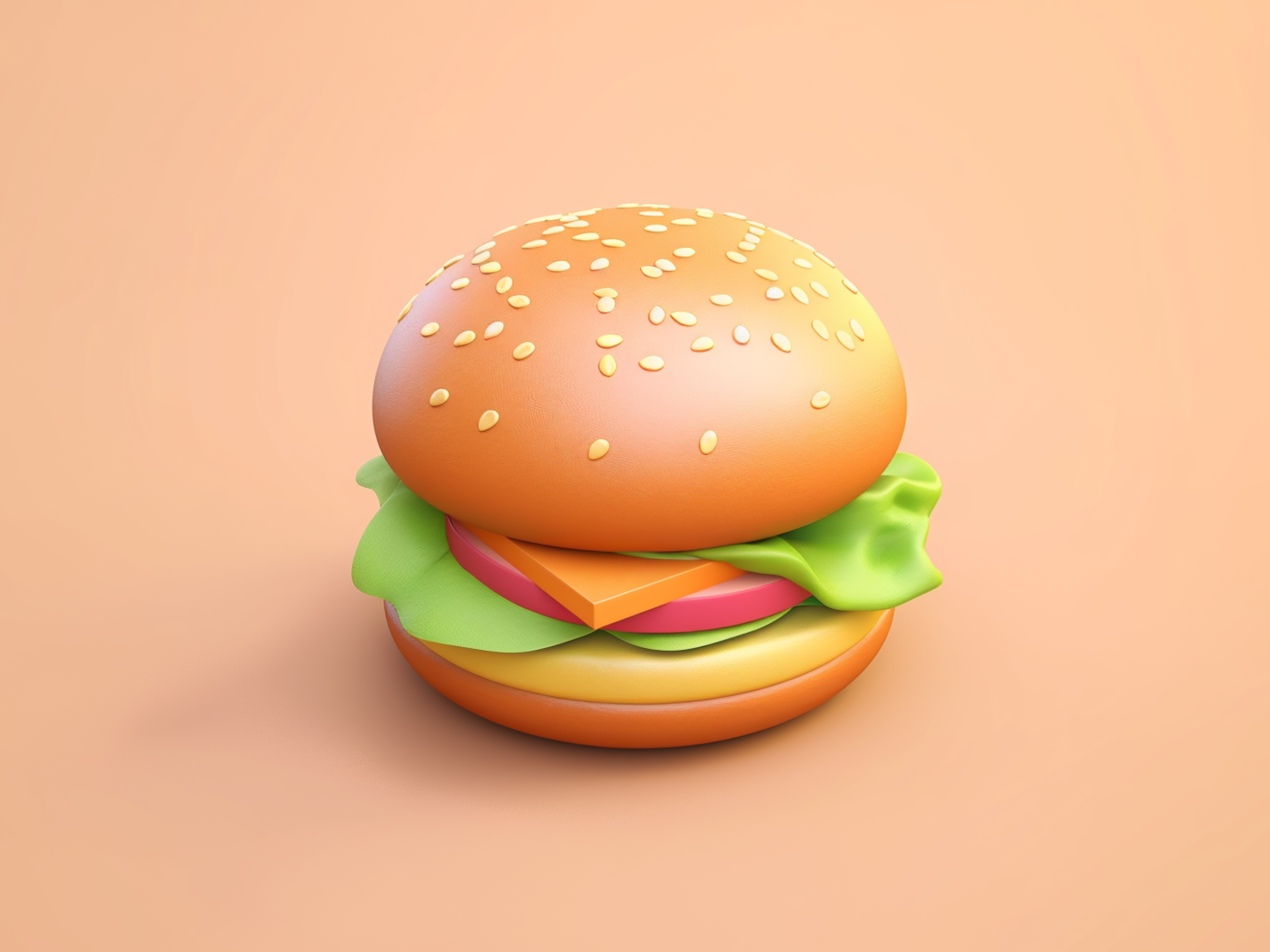 Example of 3D Custom Cartoon Food Mascot