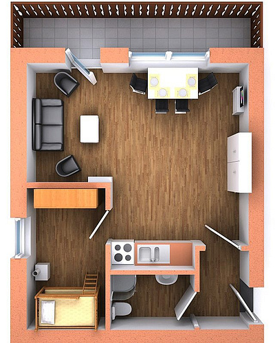 3D Visualisierung Ferienwohnung 3dgrafik 3dvisualisierung ferienwohnung raumplan