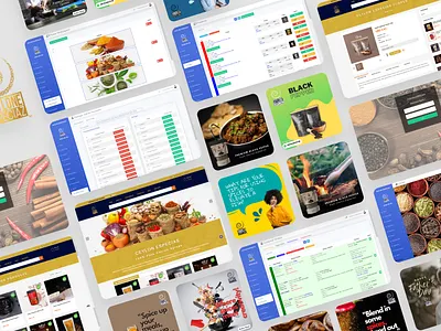 Developing and Managing Ceylon Especias Online Business design ui uiux ux