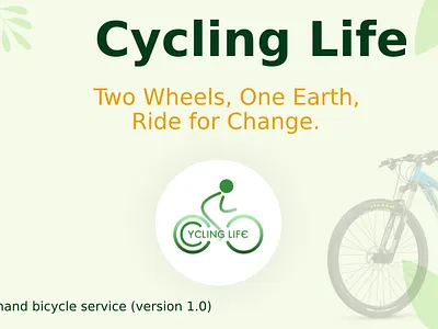 Cycling Life branding branding design mobile app development ui ux