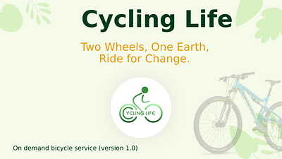 Cycling Life branding branding design mobile app development ui ux