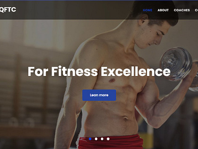 Upholding Professionalism with the Nationally Qualified Fitness web design web ui website ui design