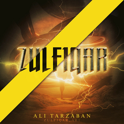 Zulfiqar art cover branding graphic design logo ui