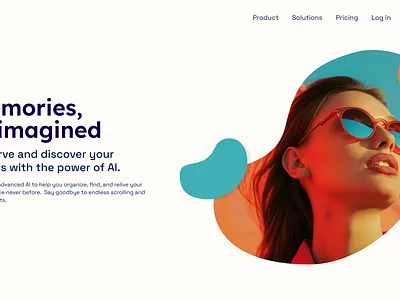 Filmo- landing page explorations branding design figma graphic design landing ui ux