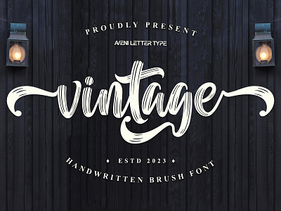 Example of Vintage | Handwriting Font