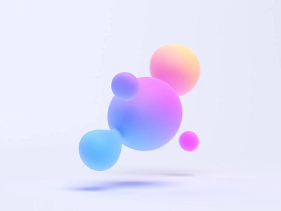 Endless animation of flying bubbles 3d abstract animation background blender branding calm clean colorful bubbles design endless flying iridescent liquid loop minimalist minimalistic render shape simple