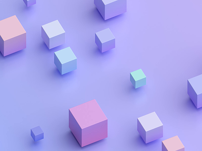 Cubes 3d abstract animation background blender blocks branding clean colorful cubes data design endless geometric loop minimalistic render shape simple technology