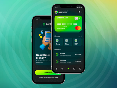 Mobile Banking App UI app ui bank bank app banking app clean colorful ui dark mode dark ui design ecommerce figma finance home icon illustration master card mobile banking mobile banking app ui uiux